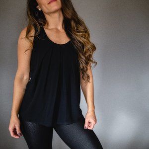 Black Sleeveless Top